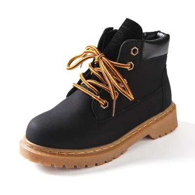 China New Martin Anti-slippery Kids For Autumn And Winter Leather Boots for sale