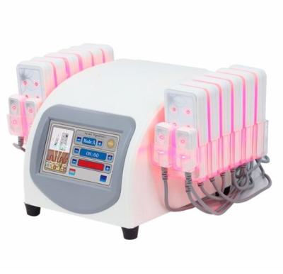 China New Arrival Portable 14 Skin Rejuvenation Lipo Pads Laser Liposuction Machine For Body Slimming for sale