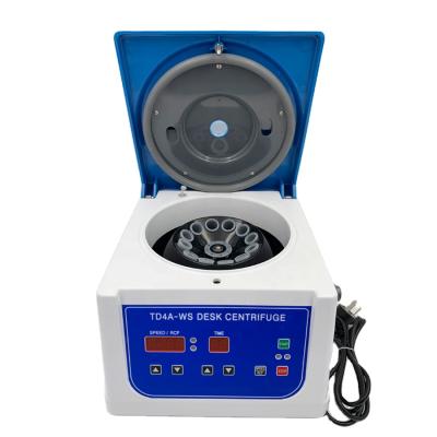 China New Arrival Electric Centrifuge Prp Lab Td4a-Ws Low Speed ​​Desktop Centrifuge 290x270x230 mm for sale