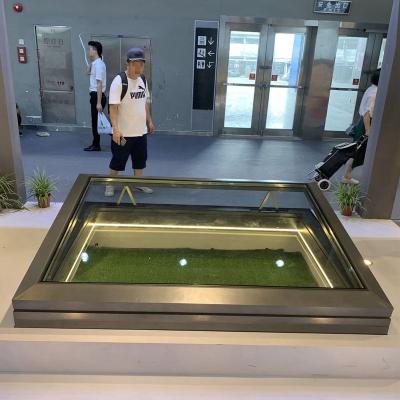 China Magnetic Screen Aluminum Roof Basement Top 10 Skylight Window For Sale for sale