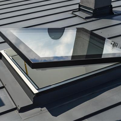 China Magnetic Aluminum Openable Skylight Screen Skylight Window Top Glazing for sale