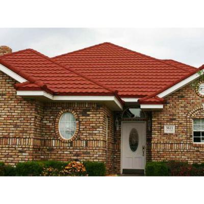 China Building Material Waterproof Cheap Classic Price 0.45mm Sheet Metal Roofing Tiles for sale