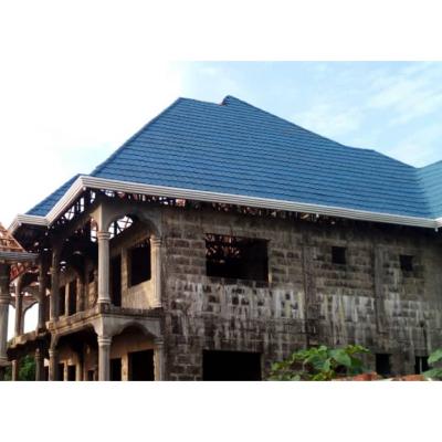 China Villa Building Material Fireproof Colorful Stone Coated Steel Shingles Roofing Kerala Sheet / Roof Price for sale