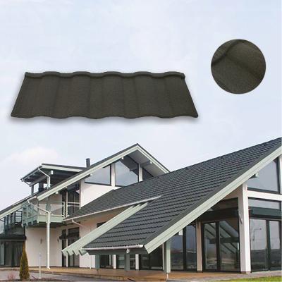 China Fireproof Waterproof Color Roman Stone Coated Roof Tile Metal for sale