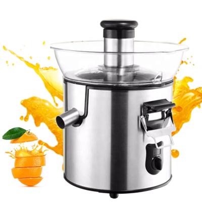 China New High Efficiency Stainless Steel Large Mouth Fruit Juice Extractor Wide Mouth Juicer Makers Juicer Maker for sale