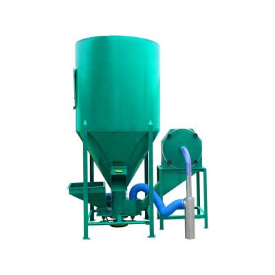 China Hot selling poultry farm poultry feed mixing machine/vertical feed mixer and grinder for sale