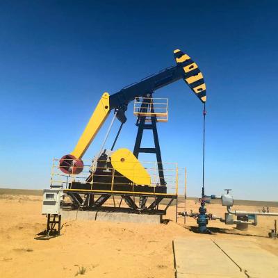 China Conventional Walk-beam API Certificated Pumping Jack, Oil Field Long Stroke Pumping Device for sale