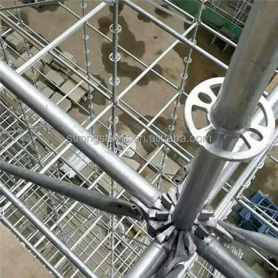 China Modern Q235 Q345 Steel all-round Ringlock scaffolding system Te koop