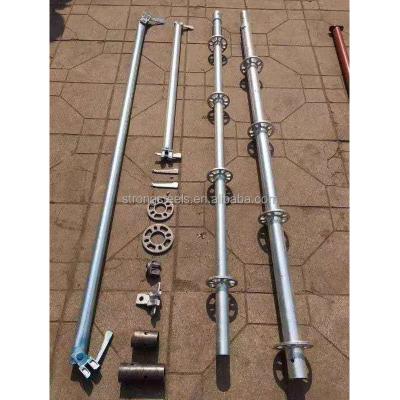 China Modern China Q235 Q345 Steel Ringlock scaffolding system Ringlock for sale  Whole set ringlock scaffolding total new en venta