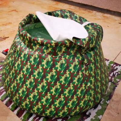 China Water storage in the forest Durable long-life-time Self-stand Firefighting  PVC water tank PVC water storage bag used in the forest for sale