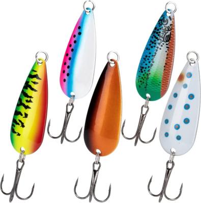 China Outdoor Activities Fishing Lure 10pcs of a Trout Set Lure Bass Fishing Spoons Lures for sale