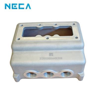 China Industry cast iron and forged aluminum casting of intake manifold for sale