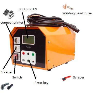 China 3.5kw Multi Process Electrofusion Welder 315A For Construction Works for sale