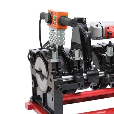 China 200mm Butt Fusion Plastic PE Pipe Welding Machine Manual Automatic Poly Hot Melt SHT200-2/4(A) for sale