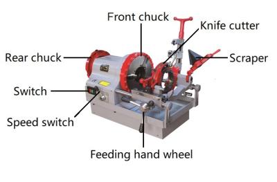 China STT80 900W Electric Pipe Threader 1/2inch to 3inch for water pipe,gas pipe for sale