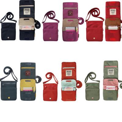 China High Quality Eco-Friendly Mini Travel Messenger Passport Bag with Various Colors for sale