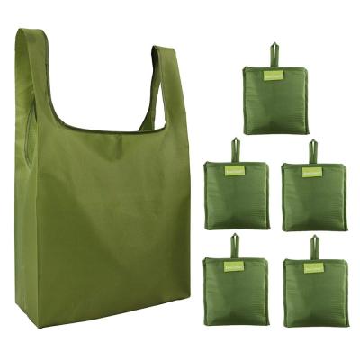 China Sustainable Super Practical Large Space Fold Carry Shopping Bag for sale