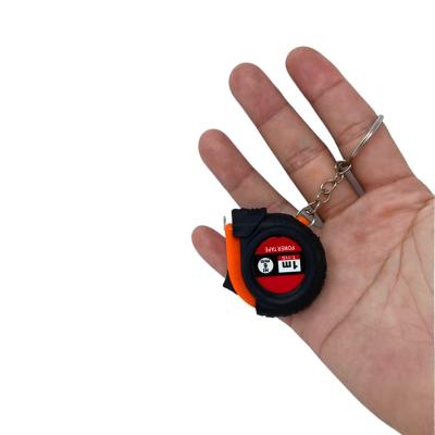 China ABS & Stainless Steel Mini Small Pocket 1 m  3 Foot Tape Measure with Keychain  Inches Retractable Measuring Tape  Tape Measure for sale