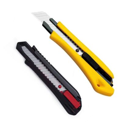 China Quick-Change Quick Change Knife Lock Back Blade Retractable Utility Knife  Box Cutter Pocket Knife for sale