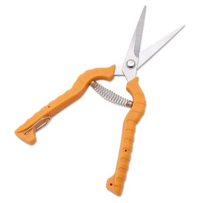 China Anti-Slip Grip Garden Use plants cutter hand pruner Stainless pruning shears garden Secateurs Hand Pruner Trimming Scissors for sale