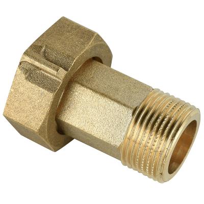 China Brass Thread Fittings Water Meter Fitting O Ring Angle Fitting For Pex Sanitary Equal for sale