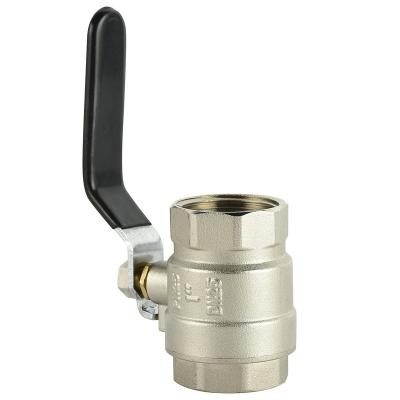 China DN10-DN100 Brass Water Ball Valve PN25 Pressure Forged Valve Hpb58-3 cw617 Plating Female Valves Thread for sale