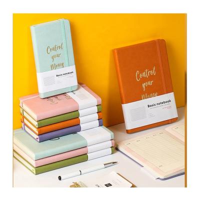 China Hardcover Book Hot On Amazon Cute Stationary PU Leather Notebook For School Agenda 2022 Diaries Notepad A5 for sale