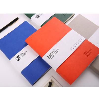 China School Notebook A5 Softcover PU Leather Diary Notebook Handmade Prizes Vouchers Planner Softcover for sale