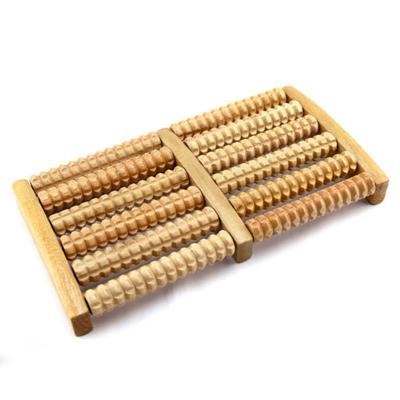 China Massage Hand Massager Comfortable Tool Wooden Therapy Massage Roller for sale