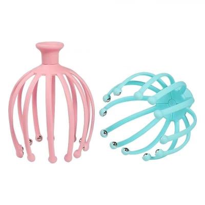 China Massage Neck Or Other Personal Scalp Massager House Octopus Massage Brush Head Hair Brush for sale