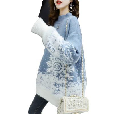 China Anti-wrinkle New Product Thickening High Quality Sweater Patterns Christmas Knitting Sweater for sale