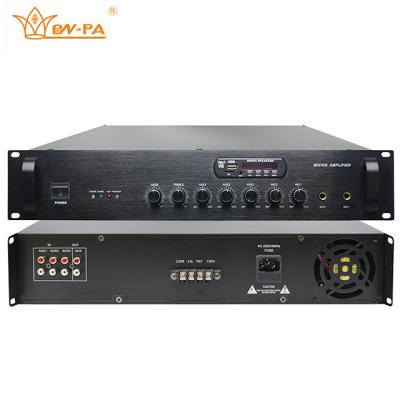 China Metal Mixer Stereo Audio Amplifier With MP3 Player for sale