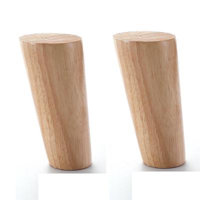 China Modern Professional Sofa Furniture Manufacturer Wooden Legs Round Solid Wood Leg For Sofa And Bed for sale