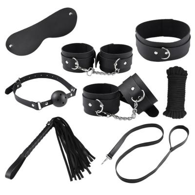 China PoeticExist Bondage Gear Suit Leather Sex Toys Bondage Adult Sex Harness Adult Sex Flirting Products for sale