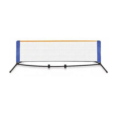 China Badminton/Tennis Used Simple Setting Adjustable Height Badminton Training Tennis Court Standard 4.1m Tennis Net for sale