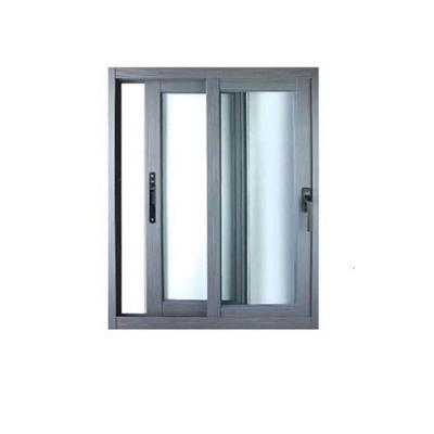 China Magnetic Screen Aluminum Sliding Window With Aluminum Mosquito Netl for sale