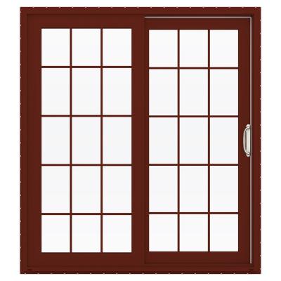 China Magnetic Screen Aluminum Sliding Double Window And Doors With 10 Years Warranty for sale