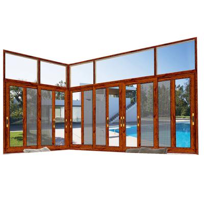 China Magnetic Screen High Quality Thermal Break Aluminum Window And Sliding Windows With Double Glass for sale