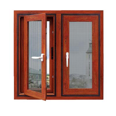 China Cheap Magnetic Screen Price Profile Double Glazed Aluminum Sliding Windows for sale