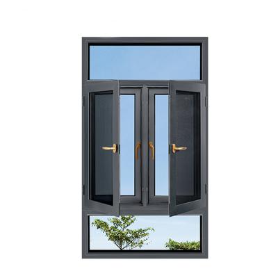 China Magnetic Casement Screen Customized Bay Windows For Sale Aluminum for sale