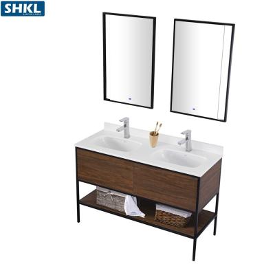 China Modern bathroom modern vanity with stainless steel legs for sale