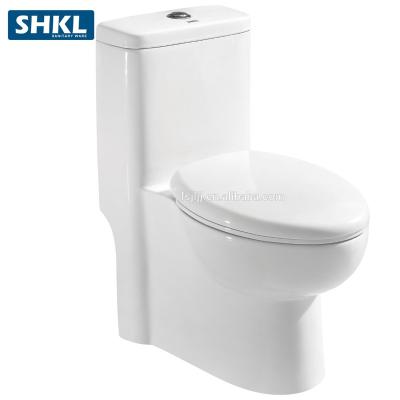 China SHKL Popular Double-Flow Washdown WC One Piece Toilet for sale