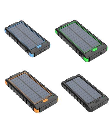 China Mini Power Banks For Mobile Phone Power Bank Charger 20000mAh New Power Bank Ultra-large Portable Solar Power Bank Compass Outdoor for sale