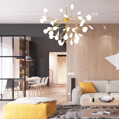 China 9Heads LED Chandelier Nordic Gorgeous Firefly Lamp Nordic Gorgeous Lamp Hanging Lamp Indoor Home Lighting Hanging Lamp Kitchen Living Room Bedroom for sale