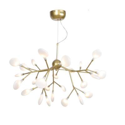 China 63 Head Suspended Light Pendant Lighting For Dining Living Room Dimmable With Remote Control Modern LED Chandelier for sale