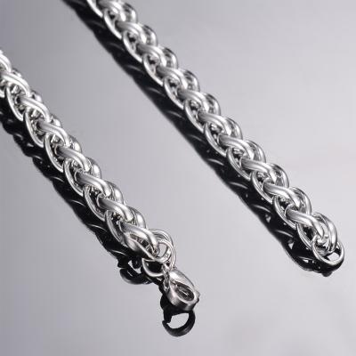 China Other New Trend Fashion Different Size Chain Necklace Stainless Steel For Women And Men for sale