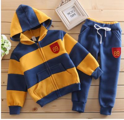 China 2021 latest autumn fashion hoodie breathable cute baby boy boutique kids boys sports suit set kids boys outfit fashion kids clothing for sale