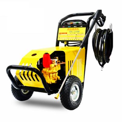 China Critical Cleaning High Pressure Water Jet Car Washer / Commercial Industrial Portable Gasoline Residue Free for sale