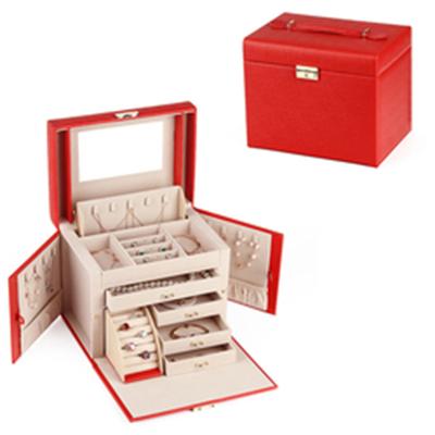 China Fashionable Unique Wholesale High Quality Brand Jewelry Package Large Eco Stacker Style Storage Sleeve Plastic Personalized Jewelry Box for sale