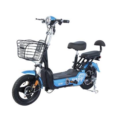 China 2020 China Cheap Brushless Electric Bike Aluminum Alloy 350W 48V Electric Bicycle for sale